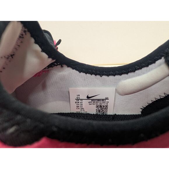 Nike Free RN 5.0 2019 Shoes Mens Size 11 Pink Black White Running AQ1289-601 - Picture 8 of 9